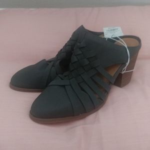 Never been worn! Grey mules